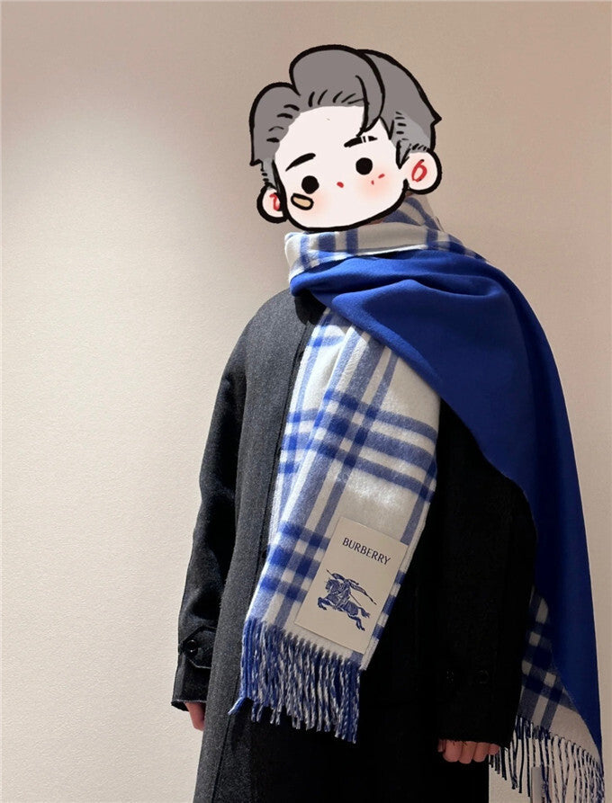 Burberry Check Cashmere Scarf