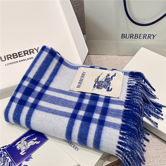 Burberry Check Cashmere Scarf