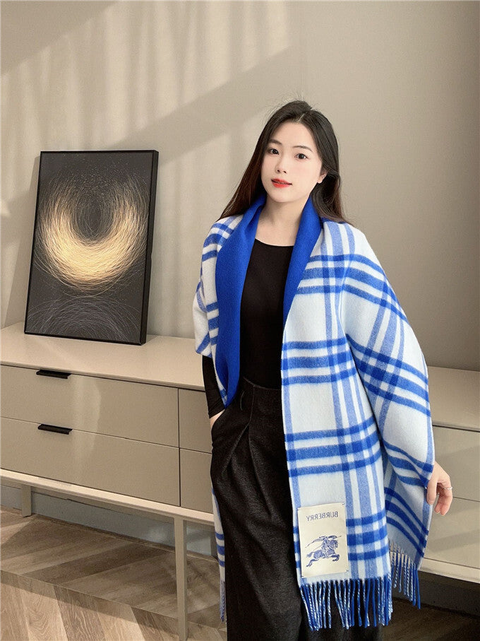 Burberry Check Cashmere Scarf