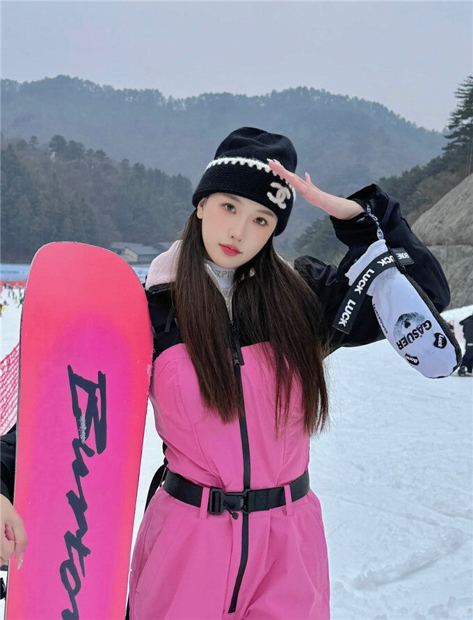 Chanel Hat and Scarf Set